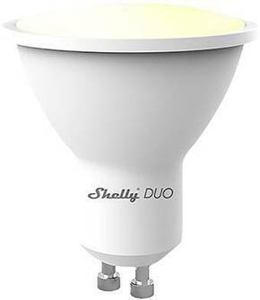 SHELLY Duo GU10 Wi-Fi lagana toplina i svjetlina kontrolirana pametna žarulja bijela