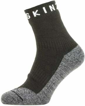 Sealskinz Waterproof Warm Weather Soft Touch Ankle Length Sock Black/Grey Marl/White M Biciklistički čarape