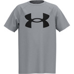 UNDER ARMOUR Tehnička sportska majica siva / crna