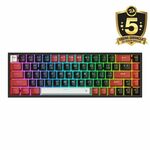 Redragon K631 PRO mehanička tipkovnica, USB, crna/crvena