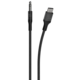 SCOSCHE, HookUp Premium 3.5 mm pleteni audio kabel za USB-C® uređaje, 1.0M, sivi