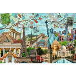 Puzzle Ravensburger 17118 Big Cities Collage 5000 Pieces