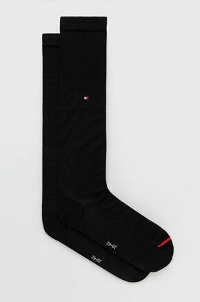 Tommy Hilfiger - Sokne - crna. Sokne iz kolekcije Tommy Hilfiger. Model izrađen od elastičnog