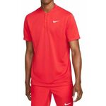 Muški teniski polo Nike Men's Court Dri-Fit Blade Solid Polo - university red/white