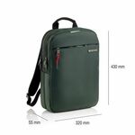 Ruksak za prijenosno računalo Miquelrius zelena S 32x43x5,5cm MR16983; Brand: MIQUELRIUS; Model: ; PartNo: 8422593169834; _74178 Kompaktan zeleni ruksak, izrađen od otpornog i lakih materijala. Dizajniran za kretanje po gradu sa stilom i...