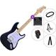 SX SST57+ /HSS Premium SET Black Električna gitara