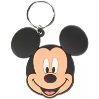 PYRAMID MICKEY MOUSE (HEAD) RUBBER KEYCHAIN
