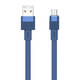 Kabel USB-micro USB Remax Flushing, RC-C001, 1m, (plavi)