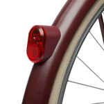 Stražnje Dynamo svjetlo za bicikl Elops bordo crveno