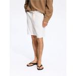 Reserved - Jogger kratke hlače od mješavine lana - bijela bijela 80% PAMUK, 20% LAN 9772N-00X