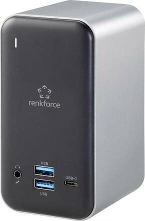 Renkforce RF-4499452 priključna stanica za prijenosno računalo USB-C® Pogodno za marku (priključne stanice za prijenosno računalo): Universal uklj. funkcija punjenja