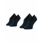 Set od 2 para niskih ženskih čarapa Tommy Hilfiger 383024001 Midnight Blue 563