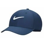 Kapa za tenis Nike Dri-Fit Club Structured Swoosh Cap - midnight navy/white