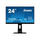 Iiyama ProLite XUB2492HSU-B1 monitor, IPS, 23.8", 16:9, 1920x1080, 60Hz, pivot, HDMI, Display port, VGA (D-Sub), USB