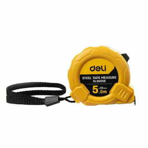 Measuring tools Steel Measuring Tape 5m/19mm Deli Tools EDL9005B (yellow) za 2