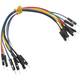 MikroElektronika MIKROE-513 jumper kabel Raspberry Pi, Banana Pi, Arduino [10x žičani most muški kontakt - 10x žičani most muški kontakt] 15.00 cm šarena boja