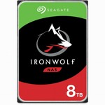 Seagate IronWolf ST8000VN004 HDD, 16TB/8TB, SATA, SATA3, 7200rpm, 3.5"