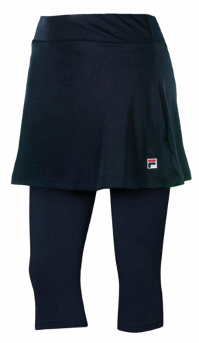 Ženska teniska suknja Fila Skort Sina Knee Tight W - peacoat blue