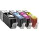 Basetech tinta zamijenjen Canon PGI-550, CLI-551 kompatibilan kombinirano pakiranje crn, cijan, purpurno crven, žut BTC89 1518,0050-126