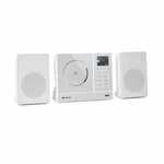 Auna Auna Connect Vertical, internetski radio, 2x5 W RMS, CD, IR / FM / DAB +, Spotify, BT, bijeli