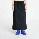 Nike Sportswear Essential Women's Mid-Rise Woven Cargo Midi Skirt Black/ White M