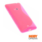 Nokia/Microsoft Lumia 625 roza silikonska maska