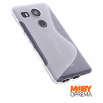 LG NEXUS 5X prozirna silikonska maska