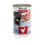 Bewi-Dog konzerva čisto meso - s pilećom srcom 400 g