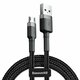 Baseus Cafule Micro USB kabel 1.5A 2m (sivo + crno) (paket od 5 komada)