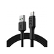 Green Cell KABGC21 PowerStream USB-A - Lightning 120cm Crna 120 cm USB kabel