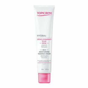 Topicrem HYDRA+ Rich Moisturizing Radiance Cream dnevna krema za intenzivnu hidrataciju lica 40 ml unisex