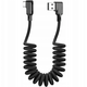 Mcdodo CA-7310 USB-A/USB-C Angle Cable, 1.8m (black)