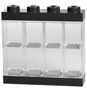 Crno-bijela kolekcionarska kutija za 8 LEGO® figurica