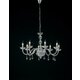 FANEUROPE I-RIFLESSO/8 | Riflesso-FE Faneurope luster svjetiljka Luce Ambiente Design 8x E14 srebrno, kristal