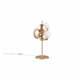 Bijela/u zlatnoj boji stolna lampa sa staklenim sjenilom (visina 50 cm) Bubble – Trio Select