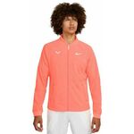 Muška sportski pulover Nike Court Dri-Fit Rafa Jacket - bright mango/white
