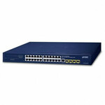 Planet 24-Port 10 100 1000T 4-Port 100 1000X SFP Managed Gigabit Switch PLT-GS-4210-24T4S