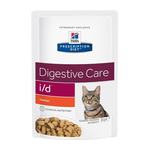 Hill's Prescription Diet i/d Digestive Care mačja hrana - u vrećici 12 x 85 g