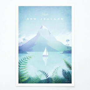 Poster Travelposter New Zealand