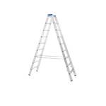 Aluminijske dvostrane step ljestve 2x9