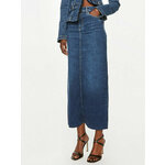 Liu Jo Jeans suknja UF4105 D4811 Tamnoplava Regular Fit