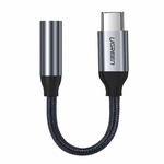 Ugreen - Adapter audio kabela (30632) - Type-C na priključak 3,5 mm, 10 cm - sivi