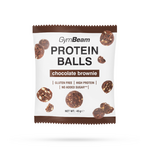 GymBeam Proteinske kuglice 10 x 45 g macadamia & coconut