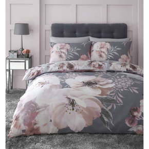 Siva posteljina Catherine Lansfield Dramatic Floral