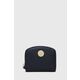 Novčanik Tommy Hilfiger za žene, boja: tamno plava - mornarsko plava. Srednje veličine novčanik iz kolekcije Tommy Hilfiger. Model izrađen od ekološke kože.