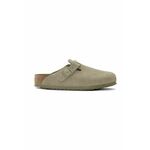 BIRKENSTOCK Natikače s potpeticom 'Boston LEVE' kaki