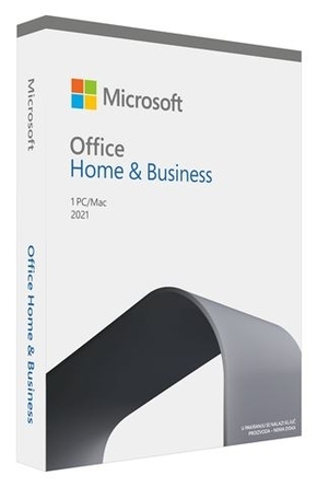 Microsoft Office Home and Business 2021 Medialess CRO