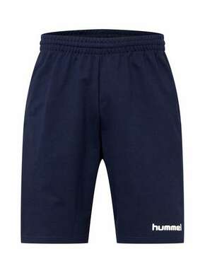 Hummel Sportske hlače noćno plava / bijela