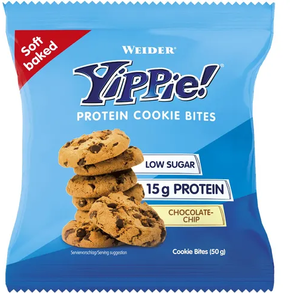 Weider 20% Yippie Protein Cookie Bites - Čokolada - Chip - 50g