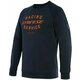 Dainese Paddock Sweatshirt Black Iris/Flame Orange 2XL Hoodica